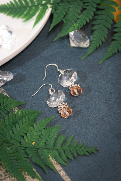 Pernettya - Upcycled Sterling Silver Earrings